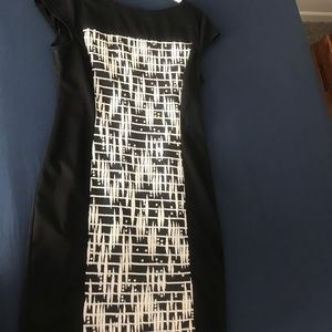 Patterned, Professional Dress